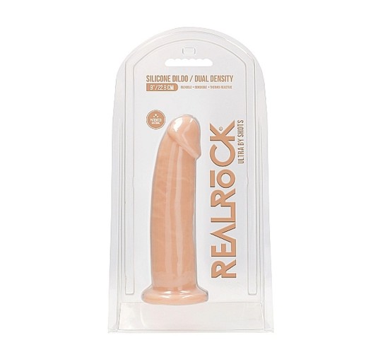 Silicone Dildo Without Balls - 22,8 cm - Flesh